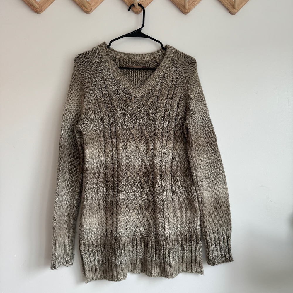 Prana Leisel Cable Knit Women’s Sweater Size L